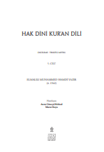 Hak Dini Kur’an Dili: cilt 5